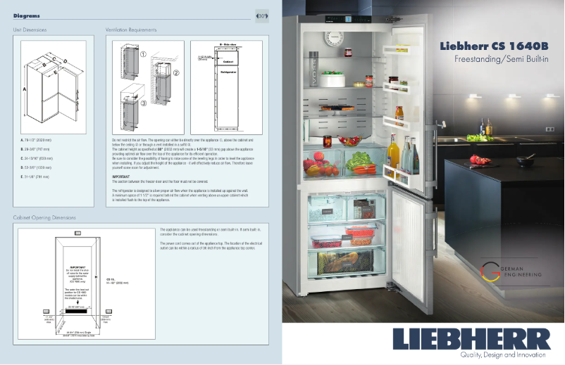 Image de la première page du manuel de l'appareil CS-1640B