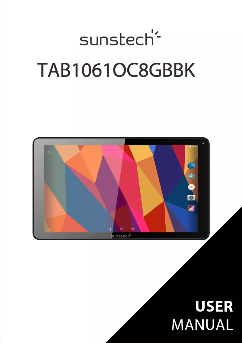 Image de la première page du manuel de l'appareil Tab 1061 OC