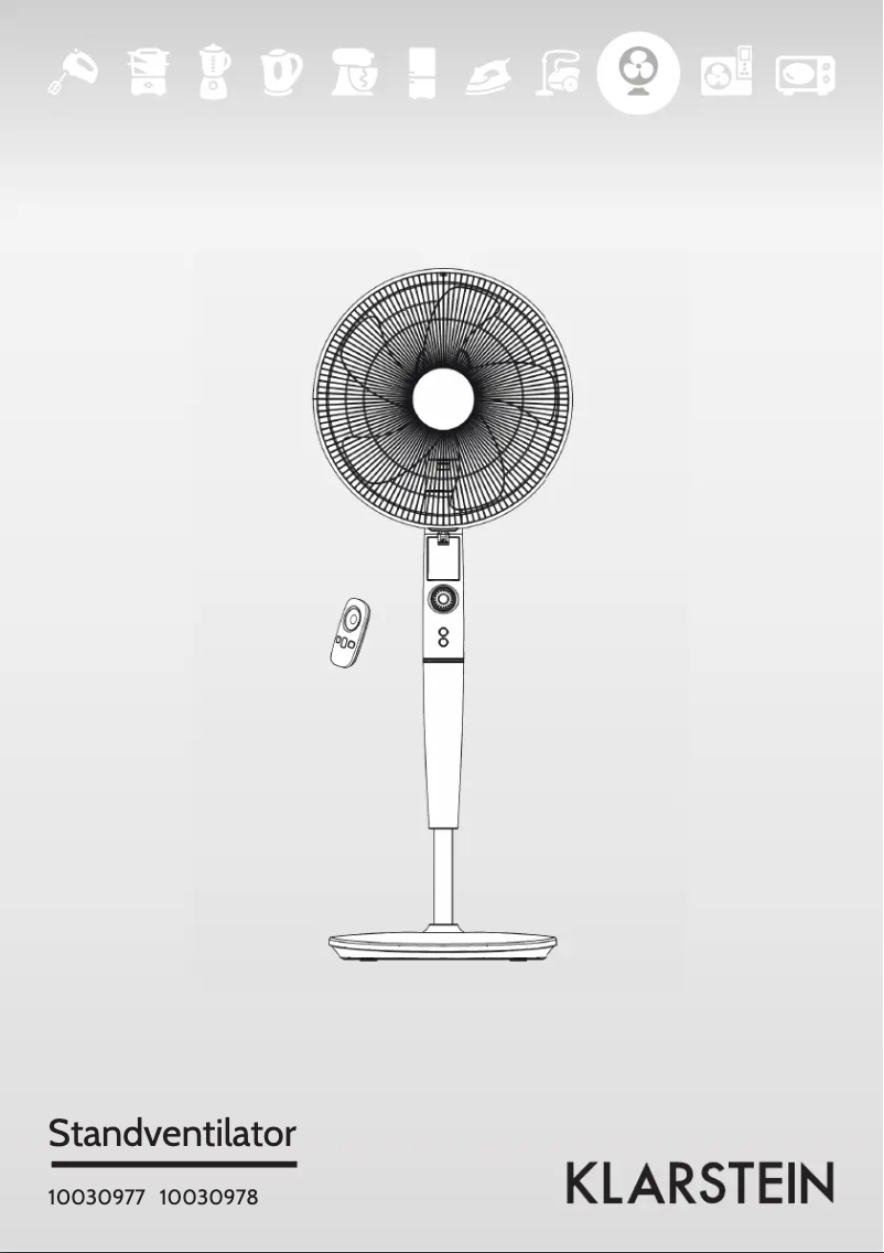 Page 1 de la notice Manuel utilisateur Klarstein 10030978