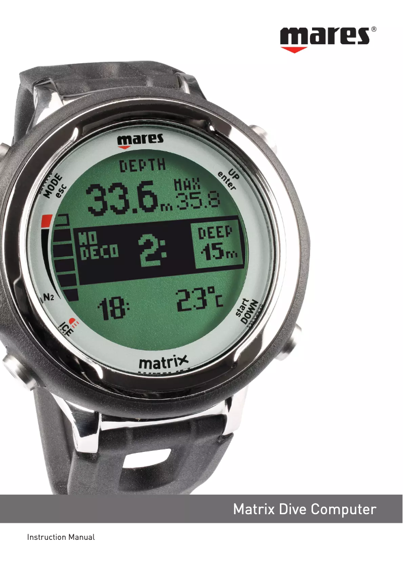 Image de la première page du manuel de l'appareil Matrix