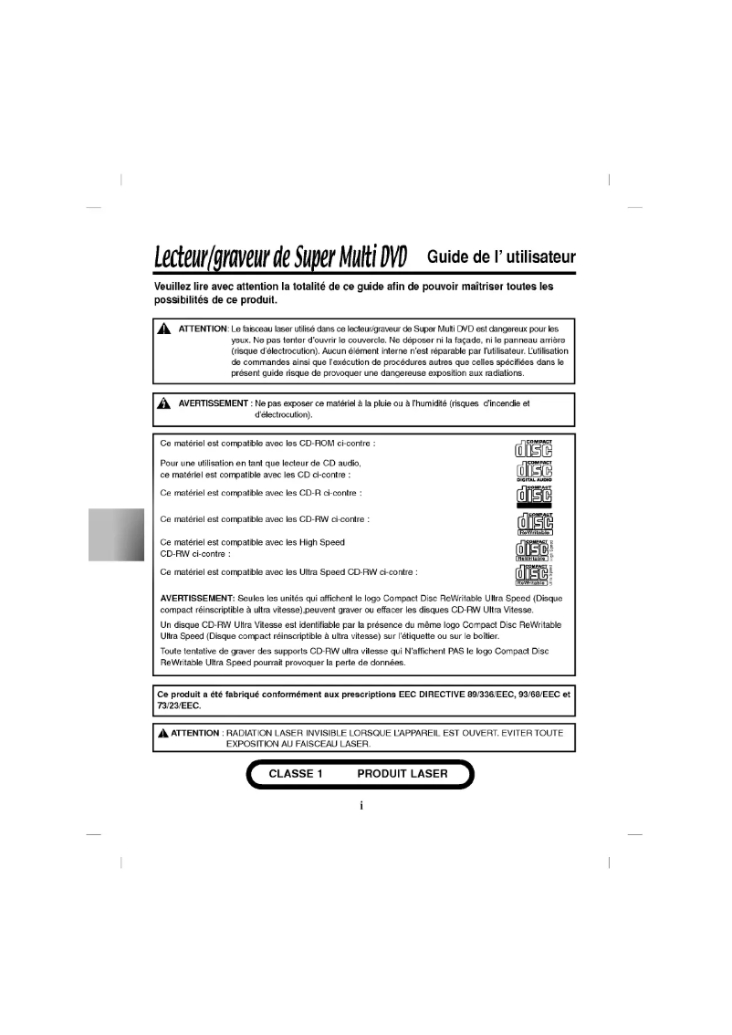 Image de la première page du manuel de l'appareil GSA-4081B