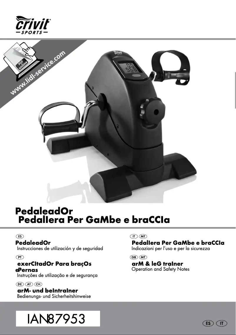 Image de la première page du manuel de l'appareil IAN 87953