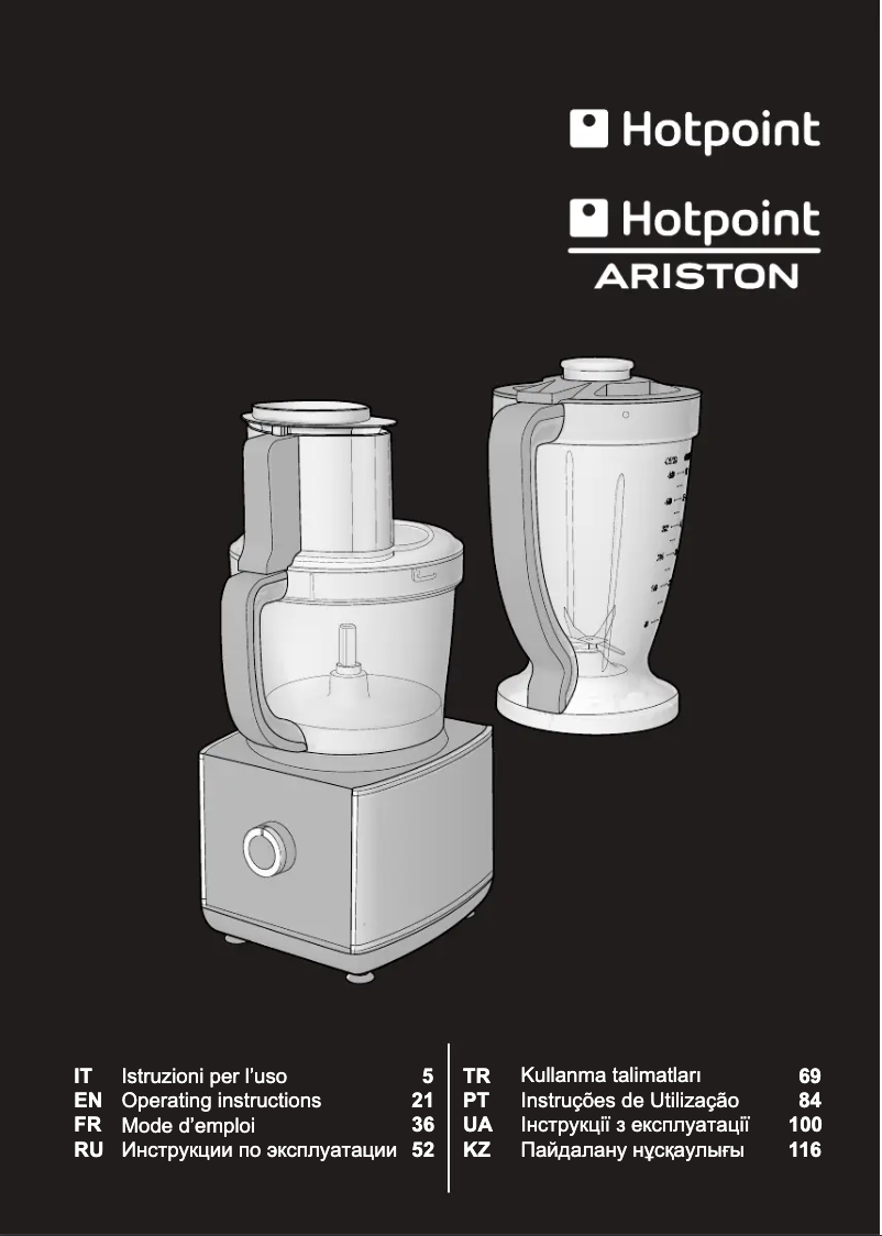 Image de la première page du manuel de l'appareil FP 1005 AX0