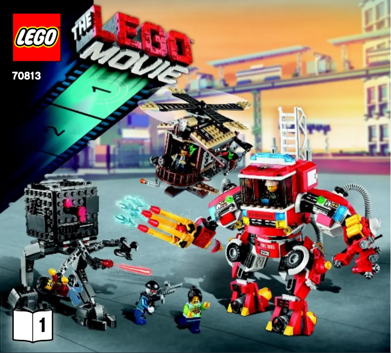 Page 1 de la notice Manuel utilisateur Lego The Movie 2 70813