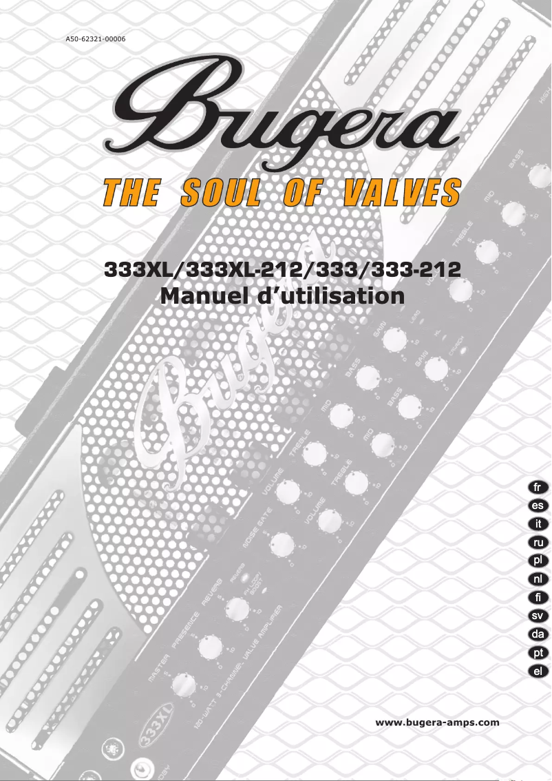 Image de la première page du manuel de l'appareil 333-212