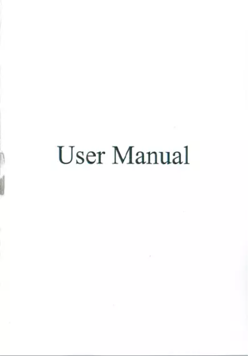 Page n°1 - Manuel utilisateur Monoprice 8121