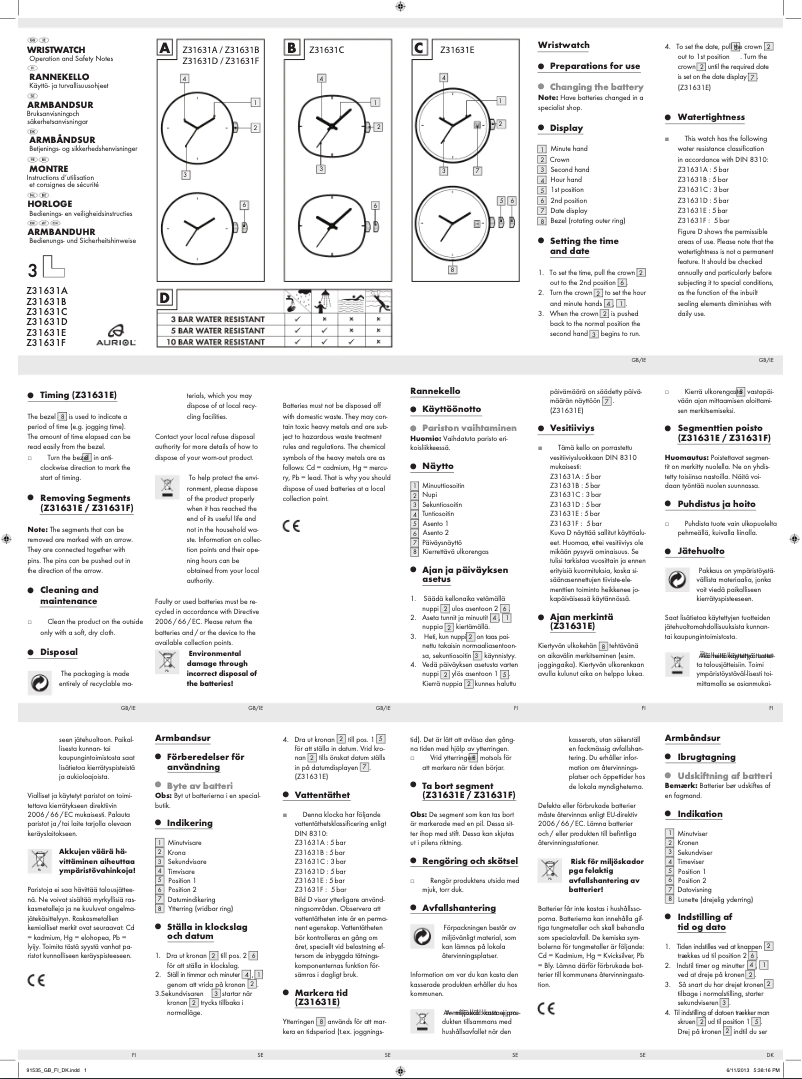 Image de la première page du manuel de l'appareil IAN 91535