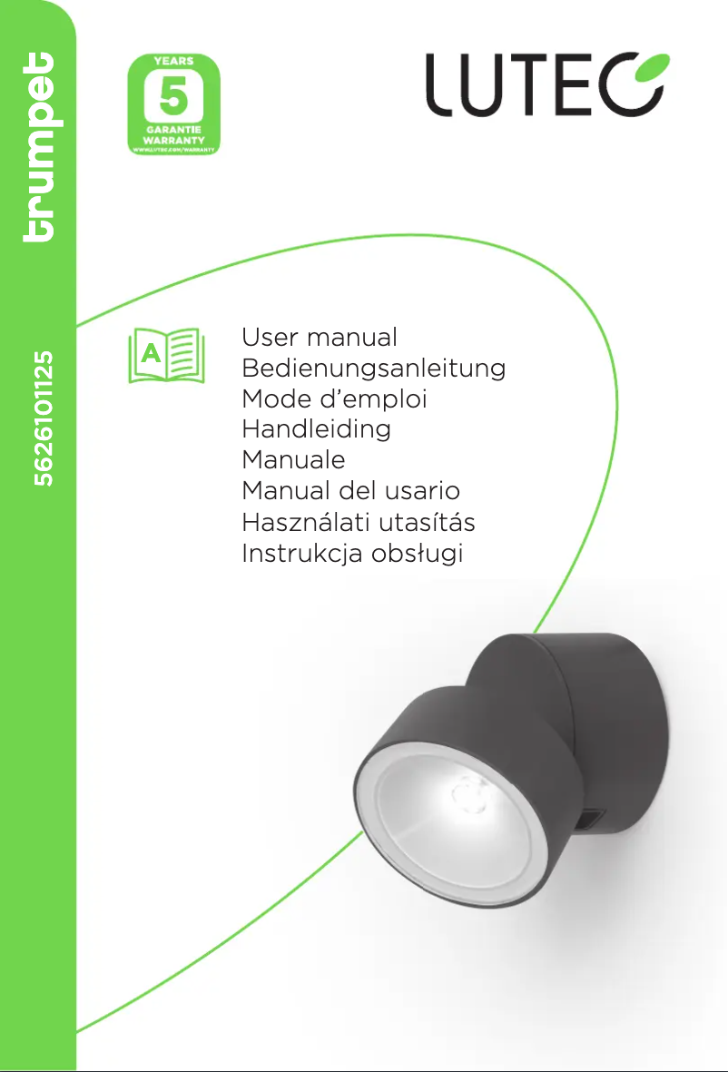 Page n°1 - Manuel utilisateur Lutec Trumpet