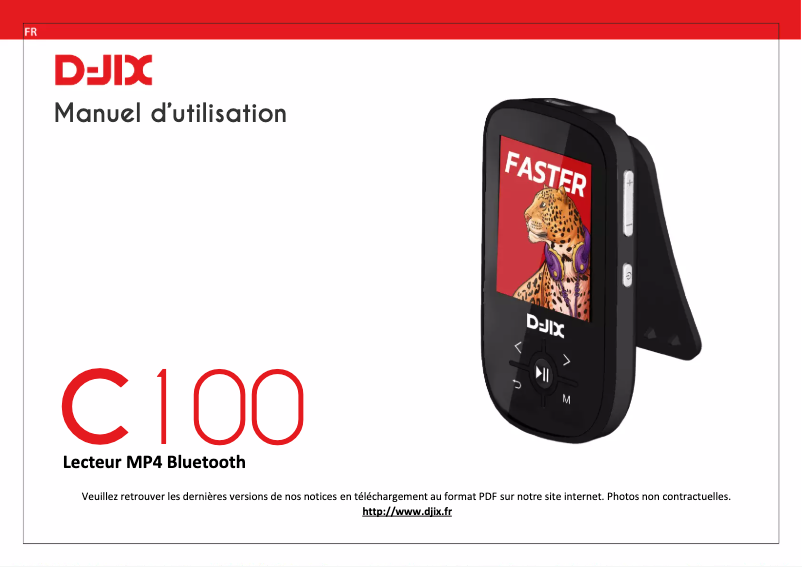 Página 1 del manual Manual de usuario D-Jix C100