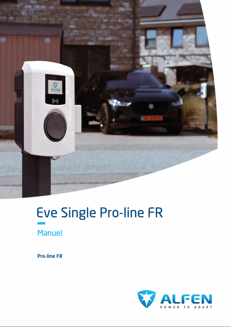 Page 1 de la notice Guide d'installation Alfen Eve Single