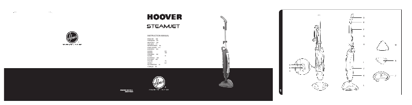 Image de la première page du manuel de l'appareil Steamjet 2in1 S2IN1300R