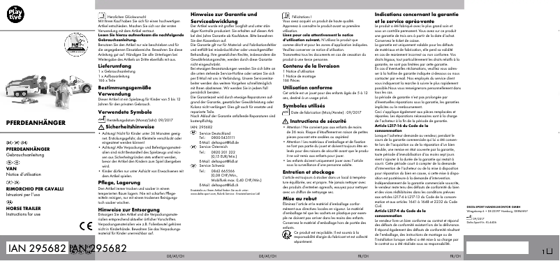 Imagen de la primera página del manual del dispositivo IAN 295682