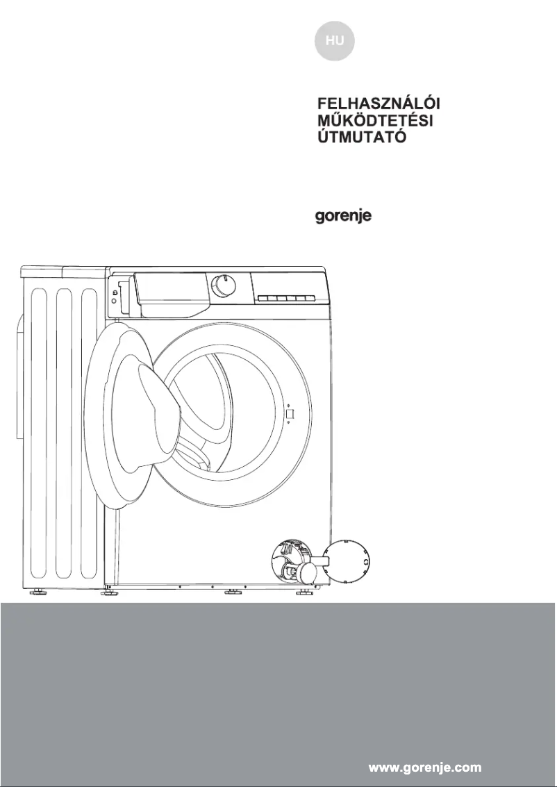 Page 1 de la notice Manuel utilisateur Gorenje WNHPI72SCS