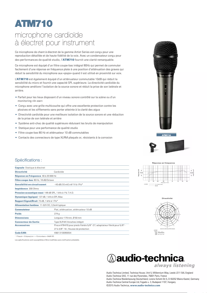 Imagen de la primera página del manual del dispositivo ATM710