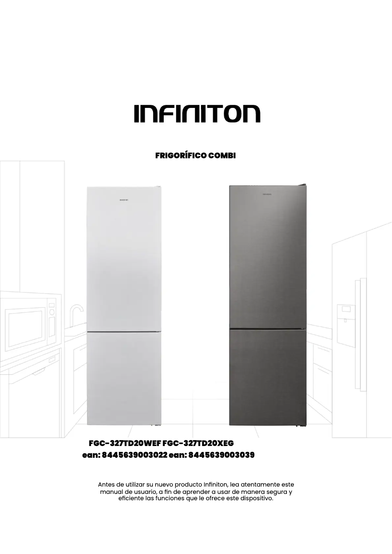 Page n°1 - Manuel utilisateur Infiniton FGC-327TD20WEF