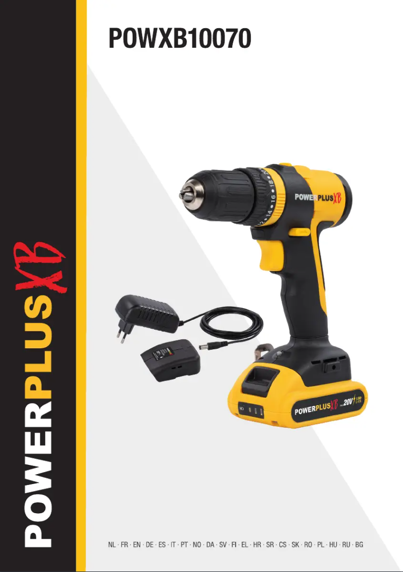 Imagen de la primera página del manual del dispositivo POWXB10070