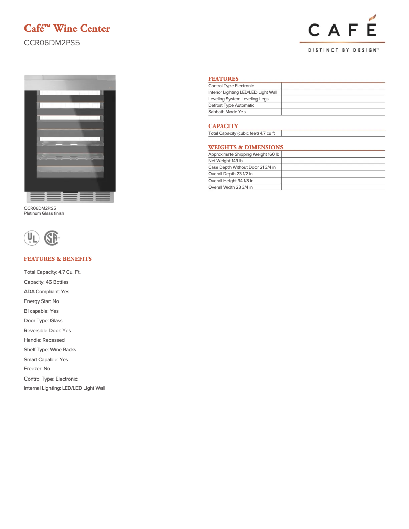 Image de la première page du manuel de l'appareil CCR06DM2PS5