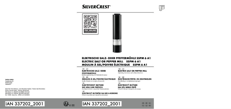 Page 1 de la notice Manuel utilisateur SilverCrest SSPM 6 A1