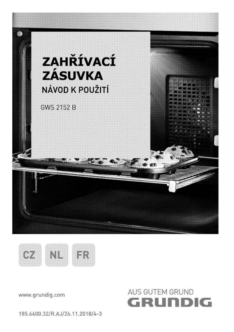 Image de la première page du manuel de l'appareil GWS 2152 B