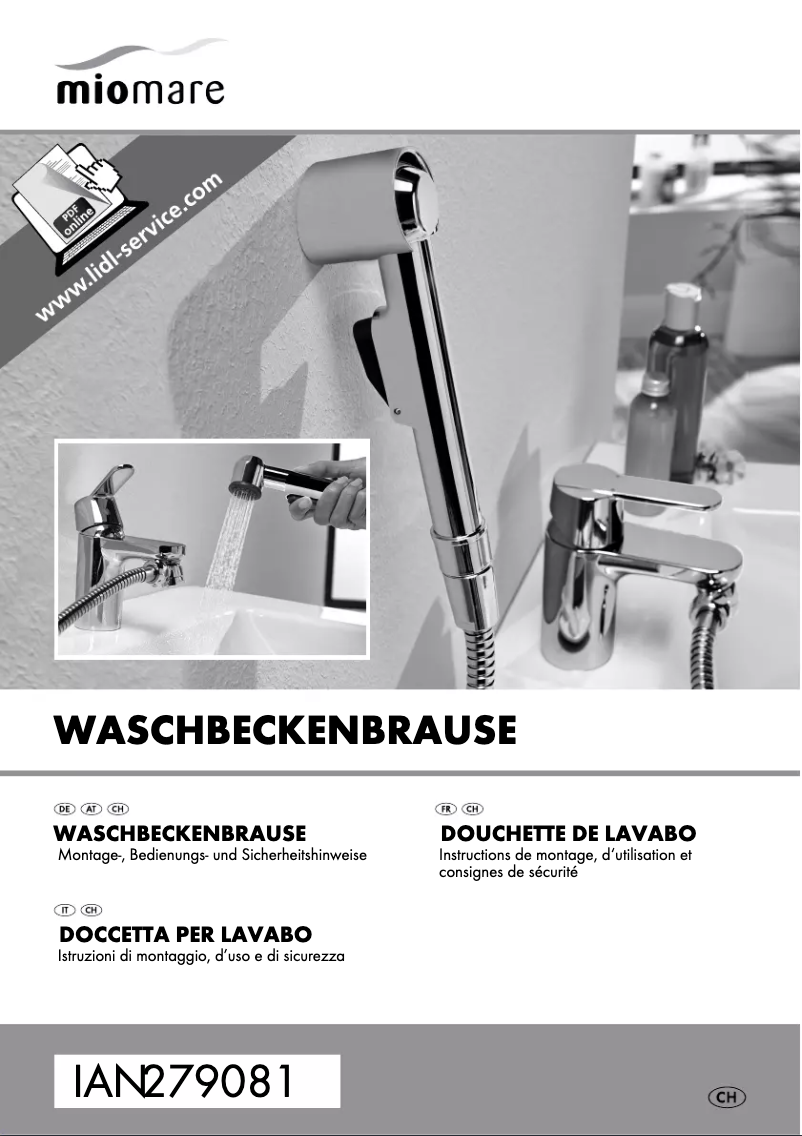 Page 1 de la notice Manuel utilisateur Miomare IAN 96298