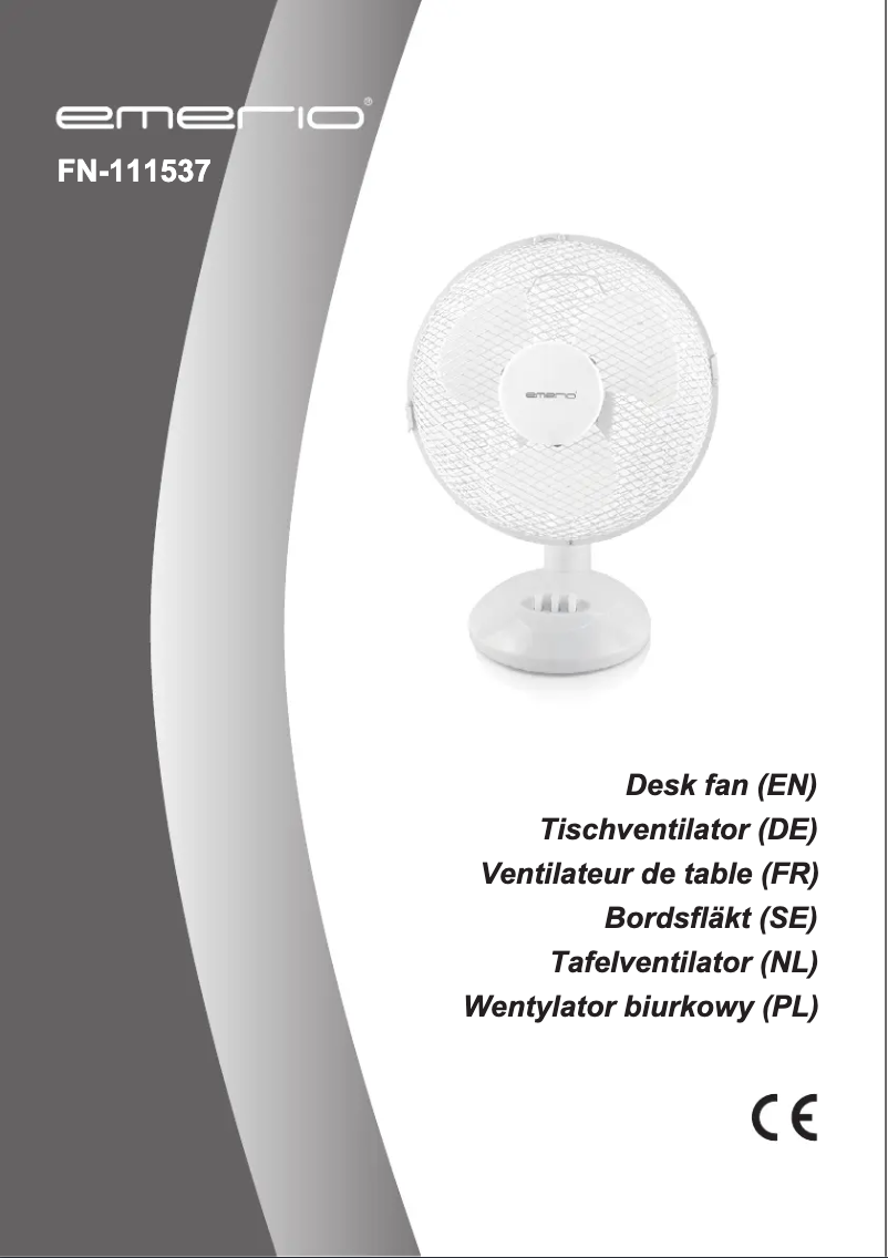 Image de la première page du manuel de l'appareil FN-111537