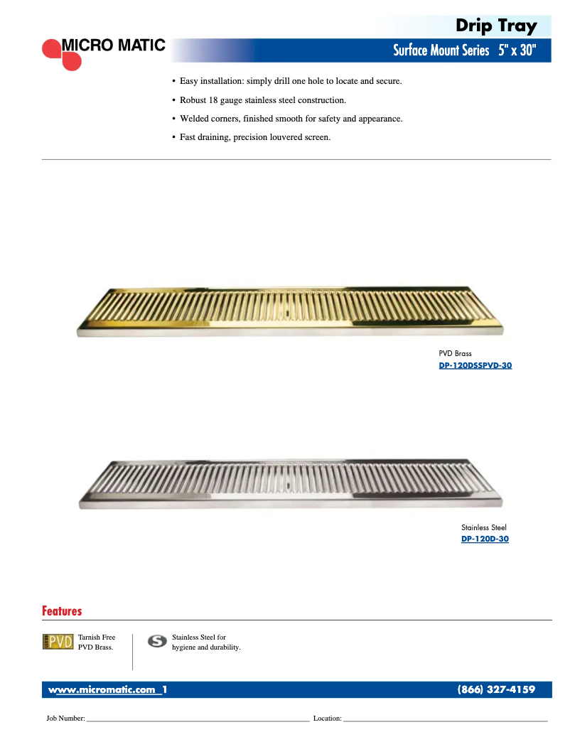Image de la première page du manuel de l'appareil DP-120D-30