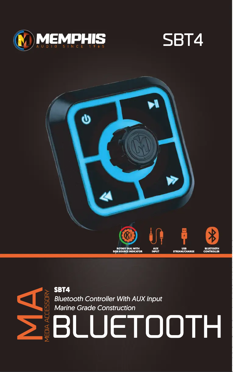 Page n°1 - Manuel utilisateur Memphis Audio SBT4