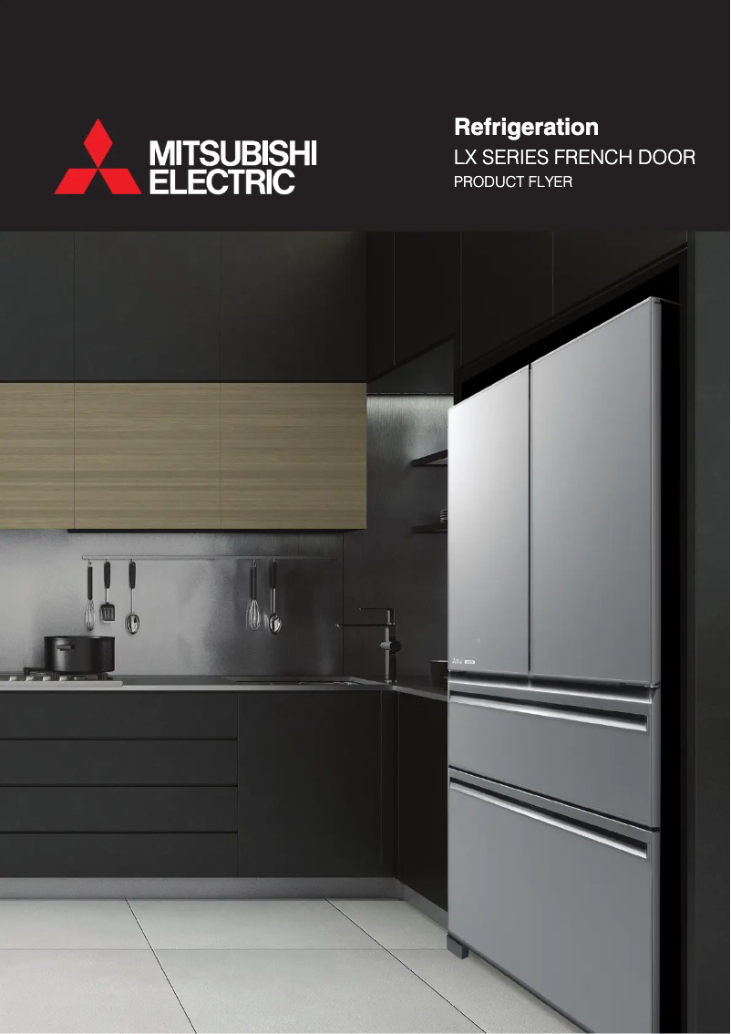 Page 1 de la notice Fiche technique Mitsubishi MR-LX630EM