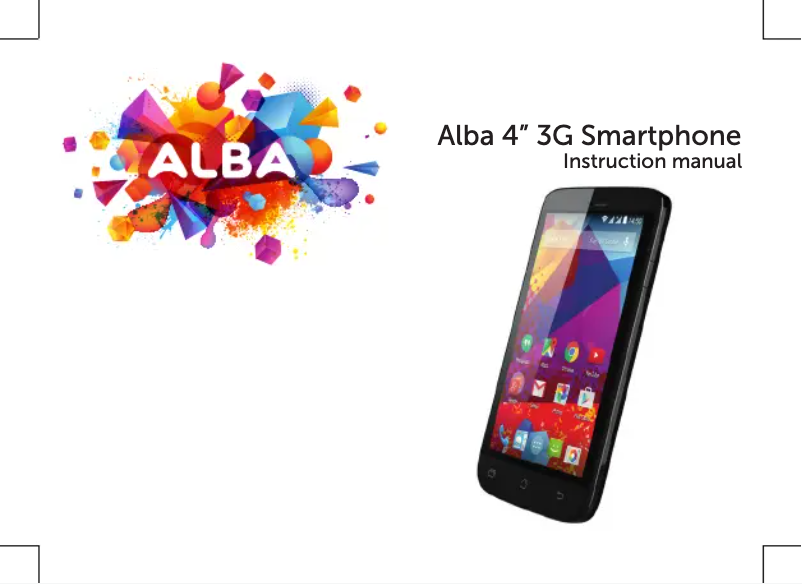 Page 1 de la notice Manuel utilisateur Alba 4