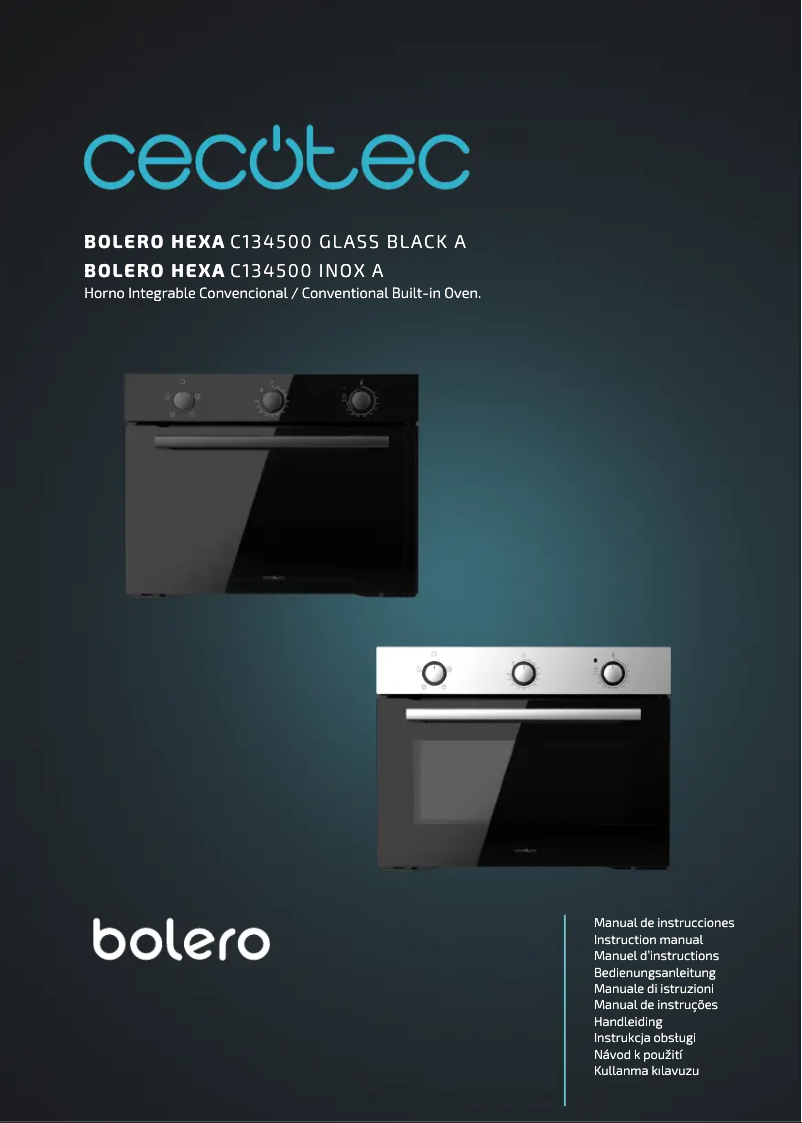 Page n°1 - Manuel utilisateur Cecotec Bolero Hexa C134500