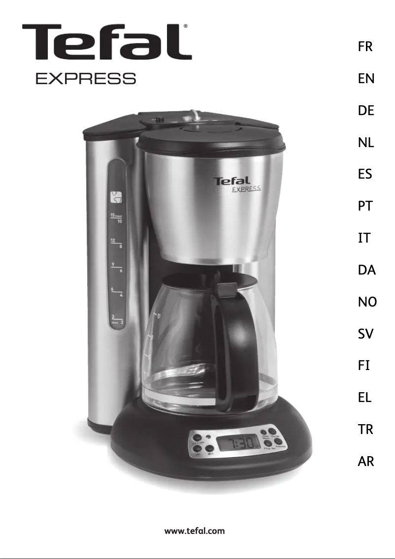 Page n°1 - Manuel utilisateur Tefal Express CI115510