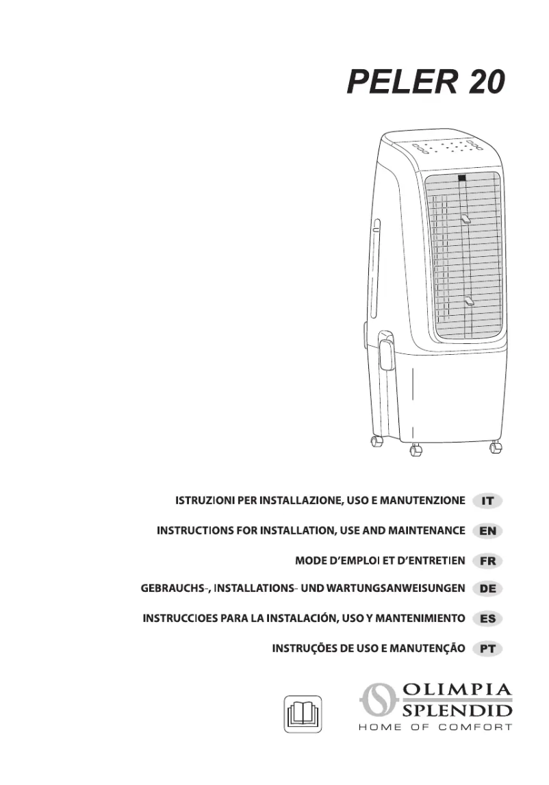 Page 1 de la notice Manuel utilisateur Olimpia Splendid Pelèr 20
