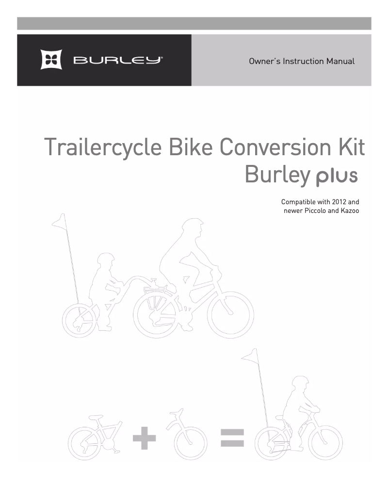 Página 1 del manual Manual de usuario Burley Plus