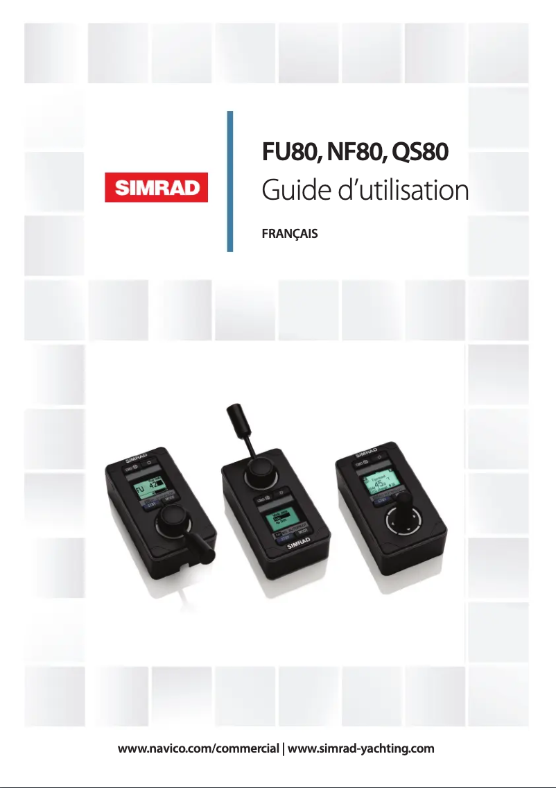 Imagen de la primera página del manual del dispositivo QS80