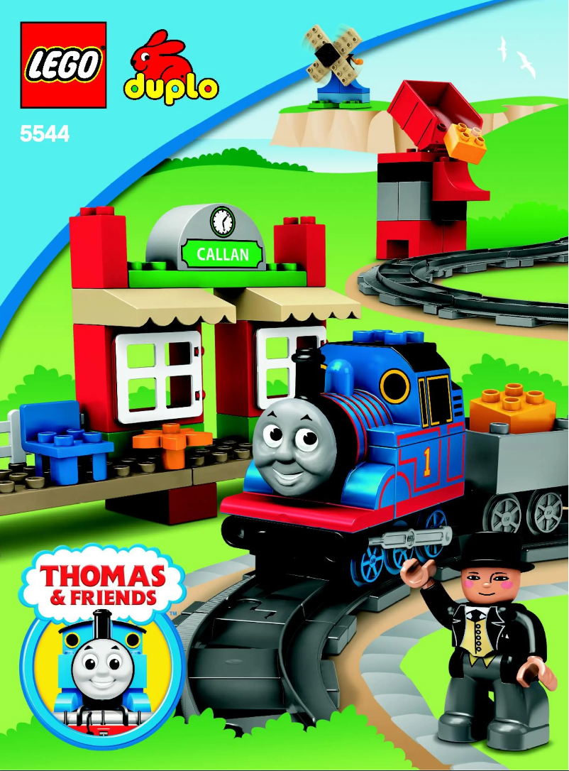 Page n°1 - Manuel utilisateur Lego Duplo 5544