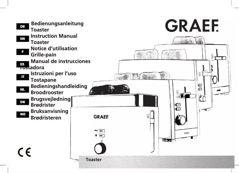 Page n°1 - Manuel utilisateur Graef TO 80