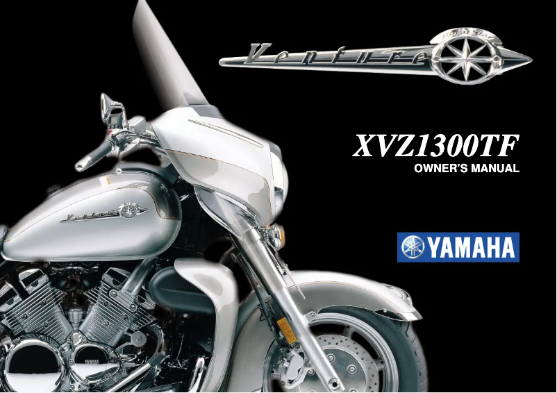 Image de la première page du manuel de l'appareil XVZ1300TF