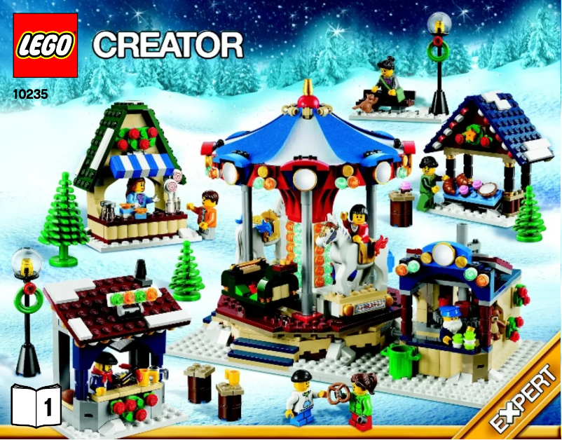 Page 1 de la notice Manuel utilisateur Lego Creator 10235