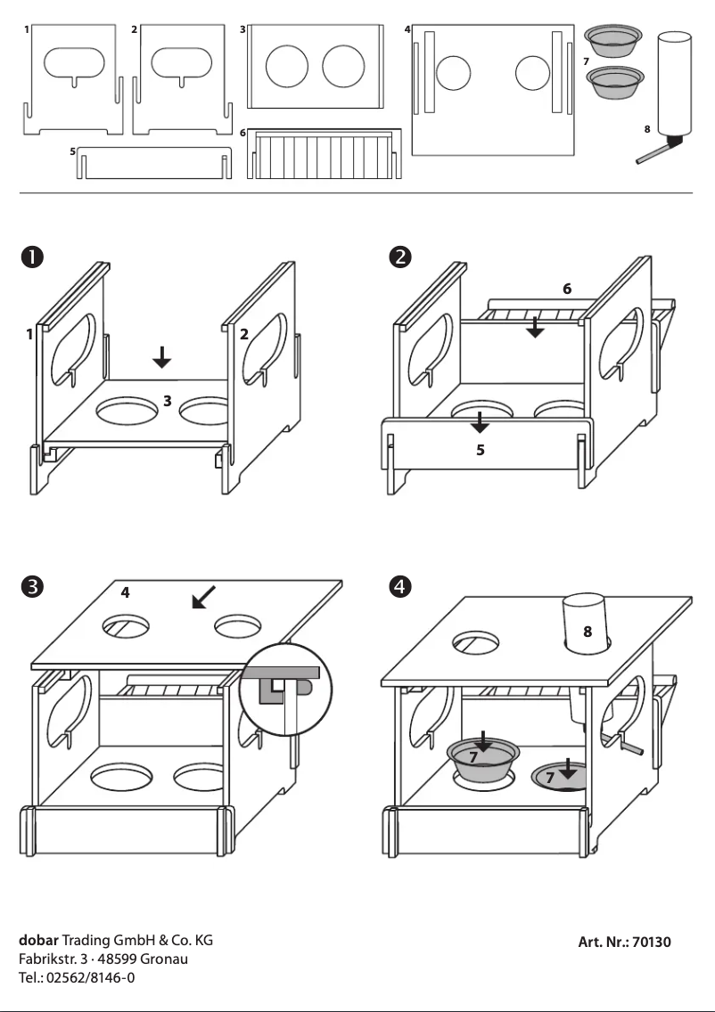 Image de la première page du manuel de l'appareil Hopsi