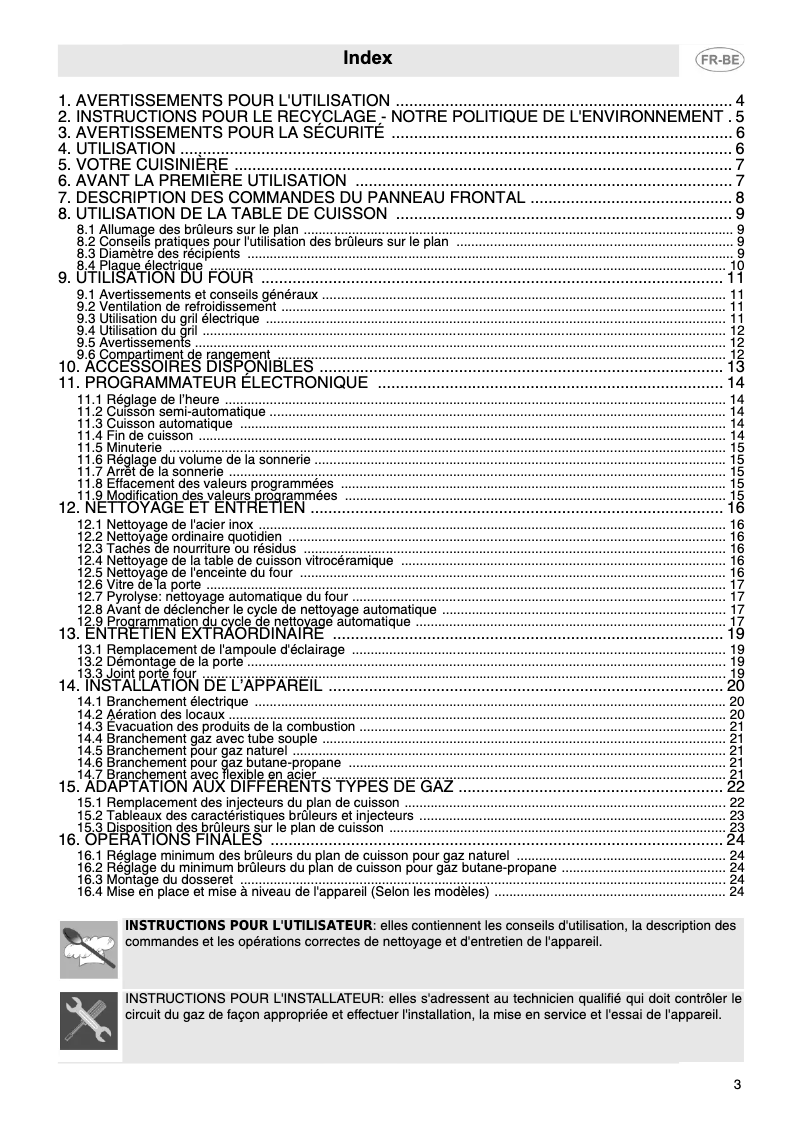 Image de la première page du manuel de l'appareil CP60X7