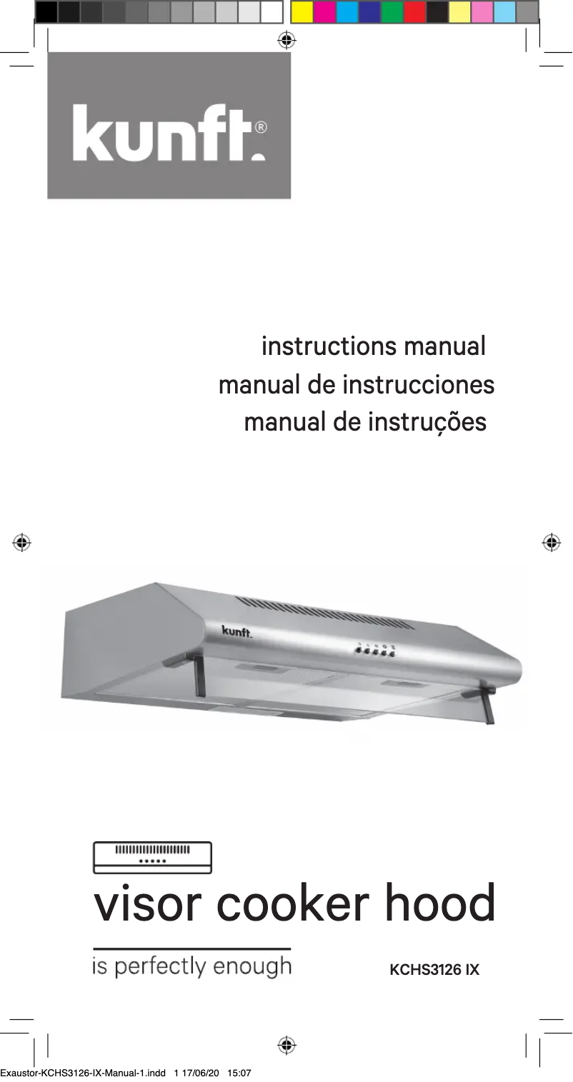 Page 1 de la notice Manuel utilisateur Kunft KCHS3126-IX