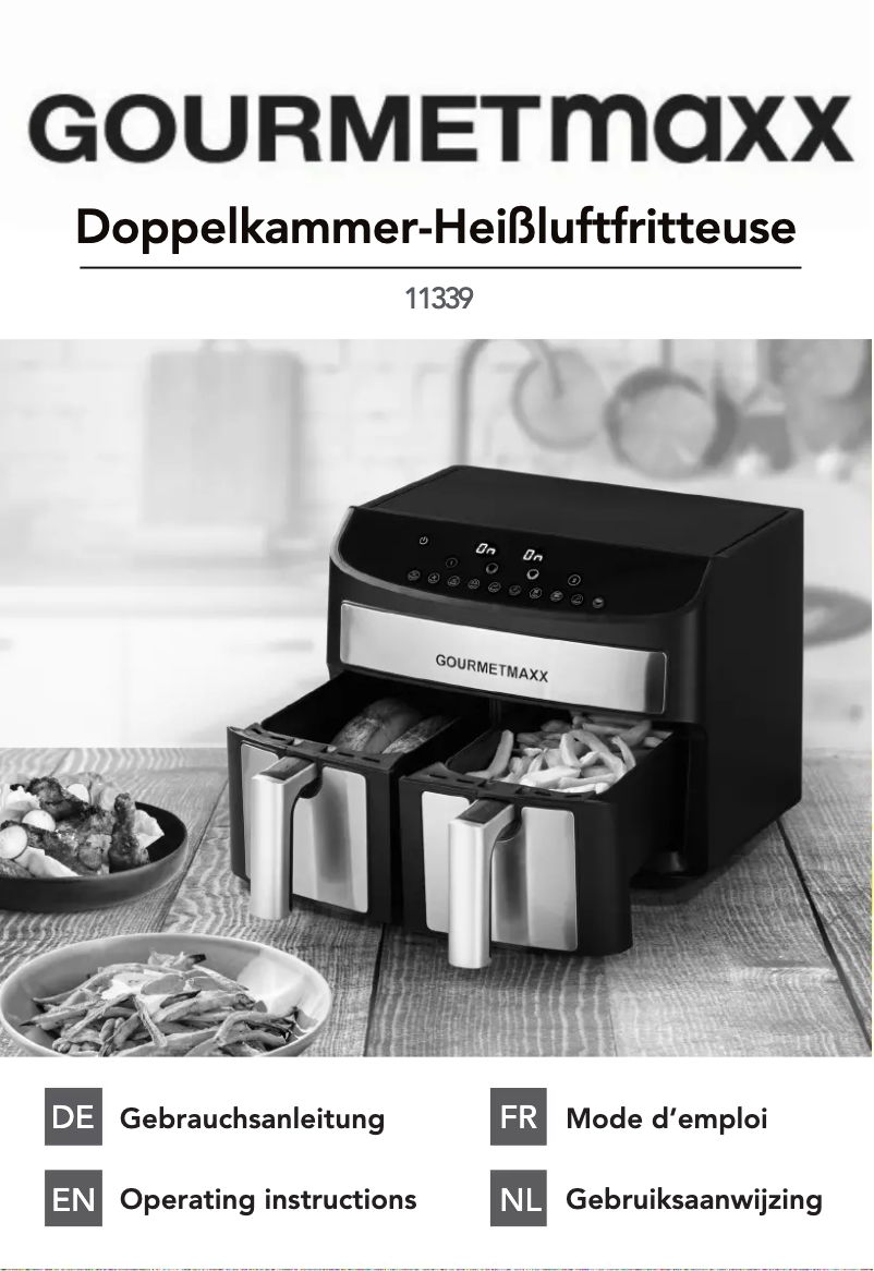 Page n°1 - Manuel utilisateur Gourmetmaxx 11339