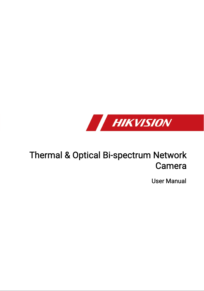 Página 1 del manual Manual de usuario Hikvision DS-2TD2608-1