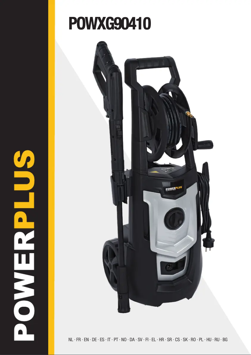 Image de la première page du manuel de l'appareil POWXG90410