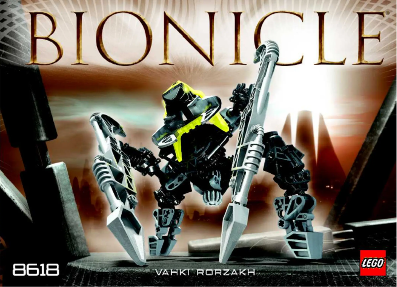 Página 1 del manual Manual de usuario Lego Vahki Rorzakh