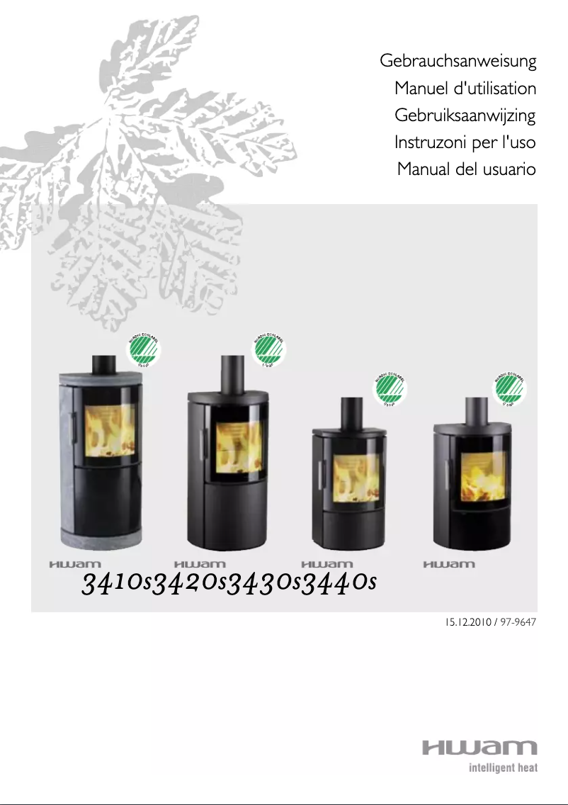 Page n°1 - Manuel utilisateur Hwam 3430S