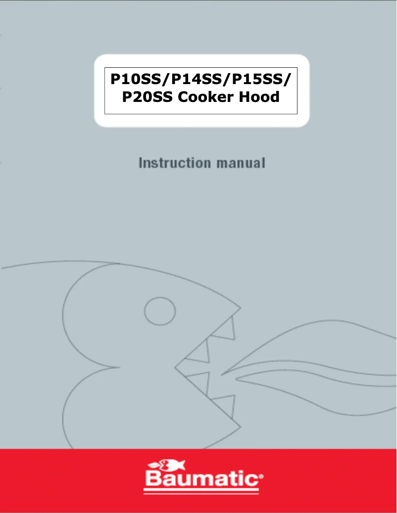 Page 1 de la notice Manuel utilisateur Baumatic P15SS