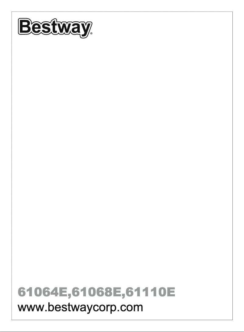 Página 1 del manual Manual de usuario Bestway Hydro-Force Treck X3