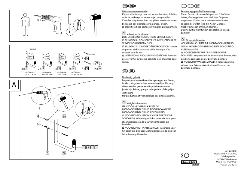 Image de la première page du manuel de l'appareil IAN 110793