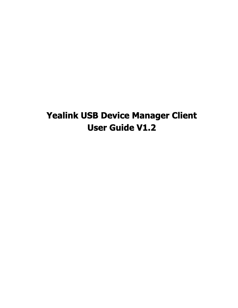 Image de la première page du manuel de l'appareil UVC30-Desktop